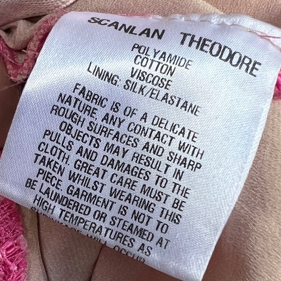 Scanlan Theodore Lace High Waisted Shorts Size 10 - Picture 8 of 9